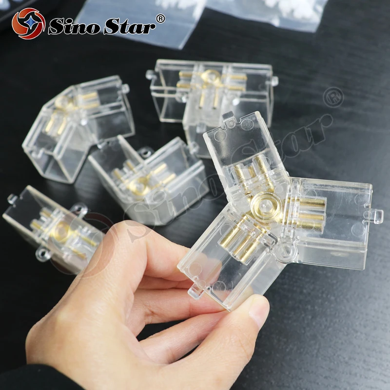 

All Copper Pin Connector for LED Lamp is Suitable for Sinostar Hexagon Light Tube 110-240v Universal