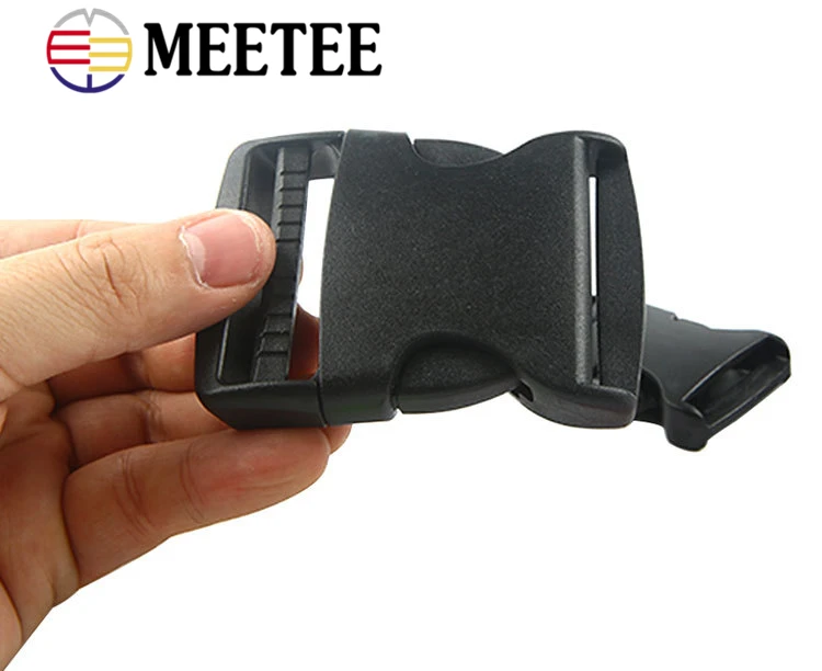 Пластиковые боковые пряжки Meetee для рюкзака ремня сумки запчасти ремешок Пряжка