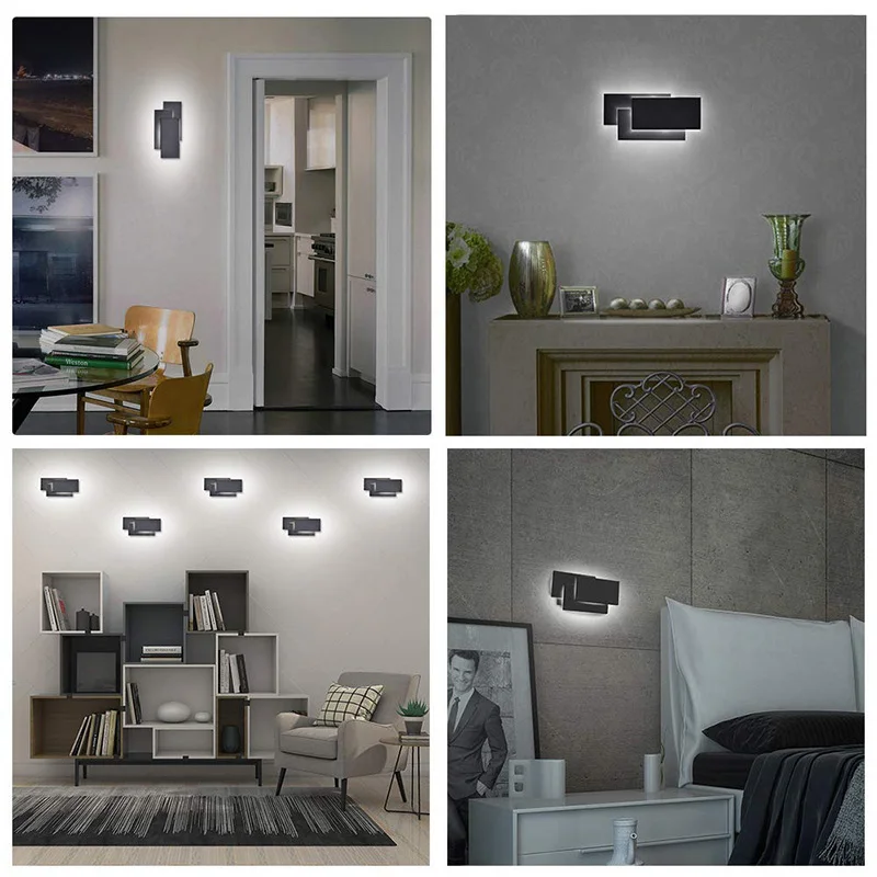 

18W LED wall light modern tower stack style wall decoration lamp bedroom living room staircase corridor lighting