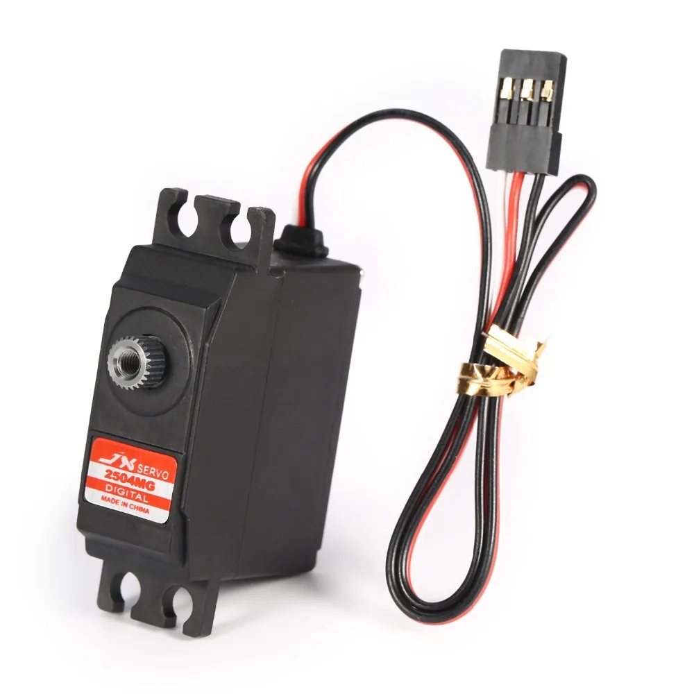 JX PDI 2504MG 4 8 V 6V 4KG металлическая Шестерня цифровой сердечник сервопривод для