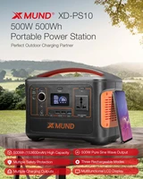 xmund xd ps10 500w 568wh accumulator battery camping power generator power bank use with solar panel for home energy system
