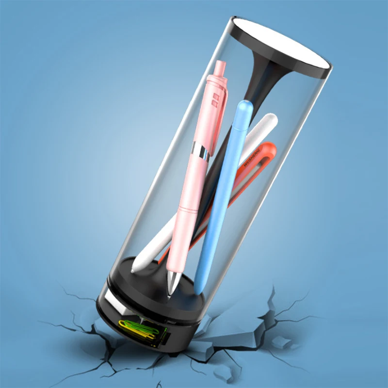 Креативный новый прозрачный подъемный пенал пресс многофункциональная ручка