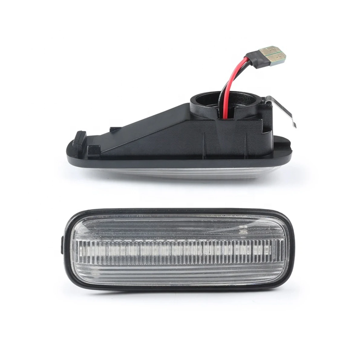 Автомобильная динамическая Боковой габаритный фонарь светильник течет