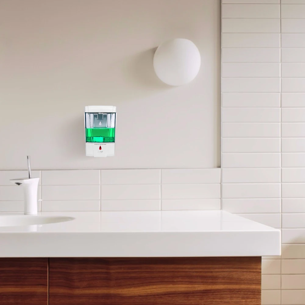 

Automatic Soap Dispenser Foam Bottles Wall-Mounted Infrared Automatic Liquid Soap Dispenser Hand Sanitizer Container