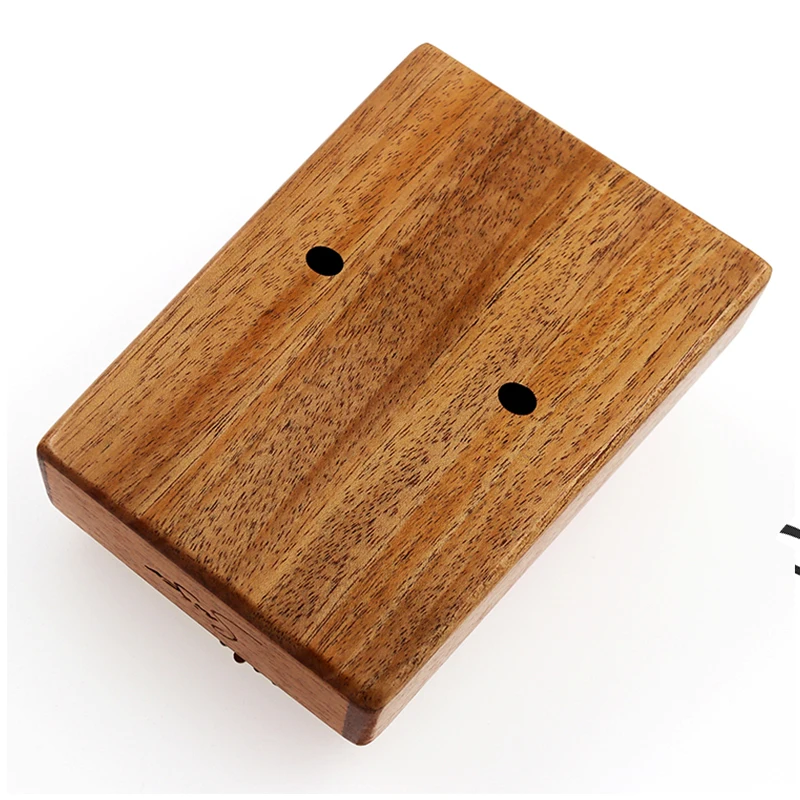 17 клавиш Kalimba большой палец пианино Сапеле корпус из красного дерева музыкальный