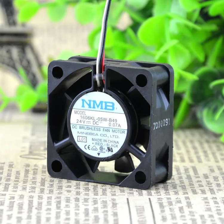 

NEW 1606KL-05W-B49 4015 24V 0.07A 4CM 3 wires Motor protection cooling