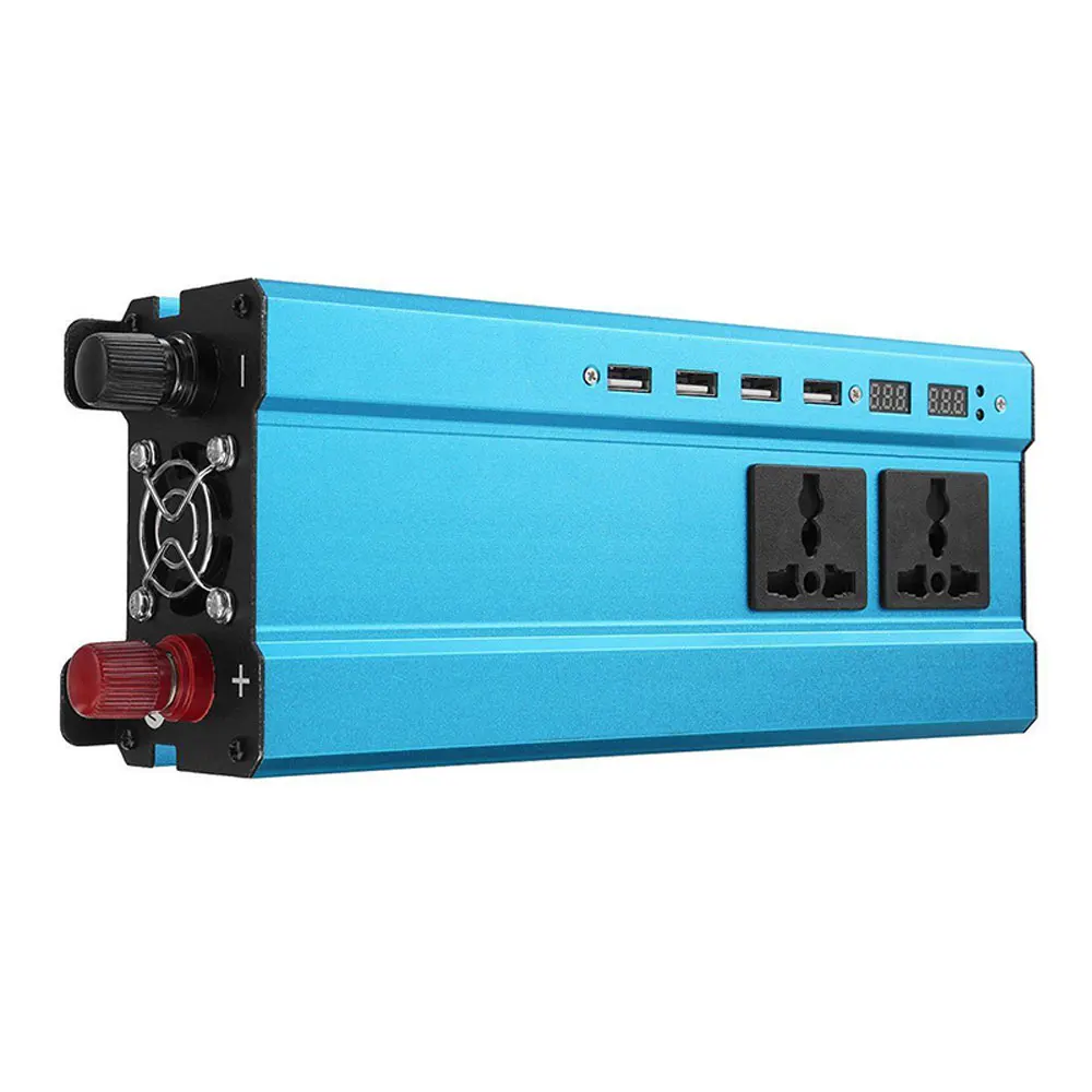 

Portable Car Inverter Converter DC12V To AC110V Charger Adapter Solar Power Inverter High Performance Modified Sine Wave