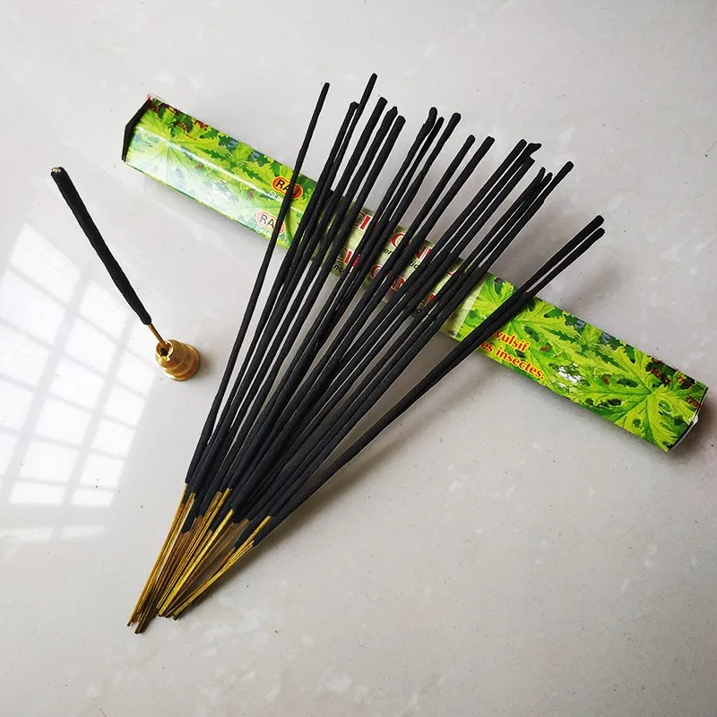 Одна маленькая коробка натуральные благовония благовоние для пагоды палочки