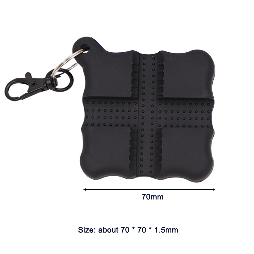 Уличный квадратный силиконовый съемник для стрел из лука мишени с пряжкой ключей