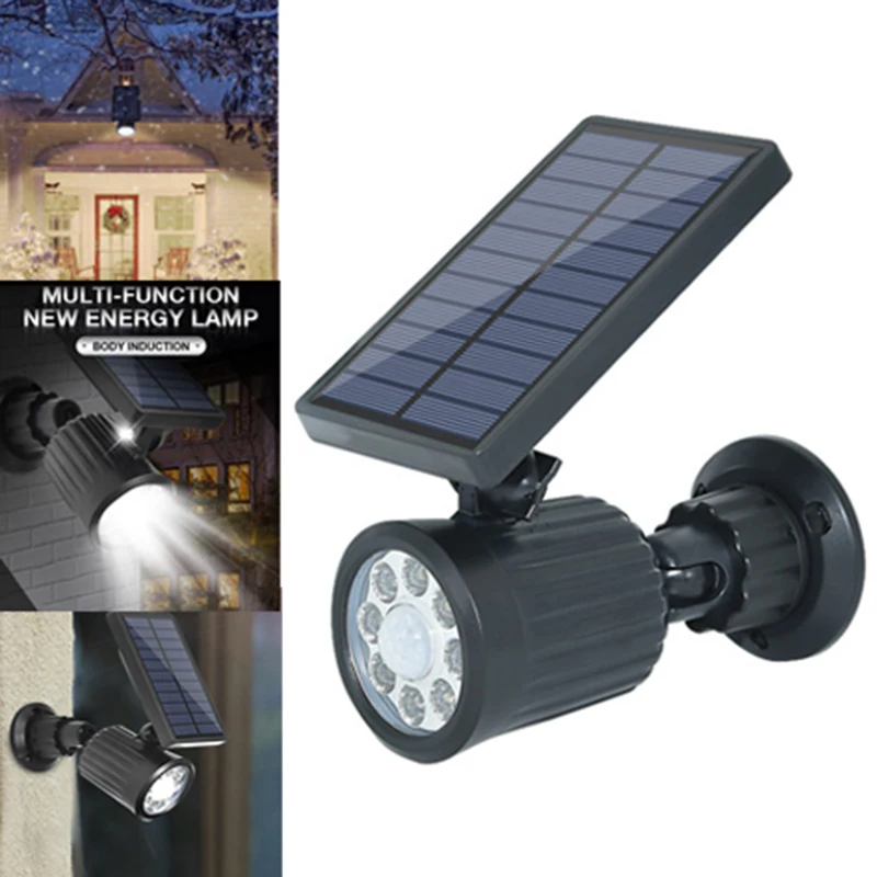 Многофункциональная Новая энергосберегающая лампа регулируемая солнечная