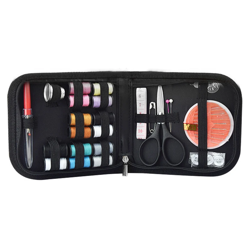 27 шт./компл. портативный дорожный набор для шитья в шкатулке шитье нитками