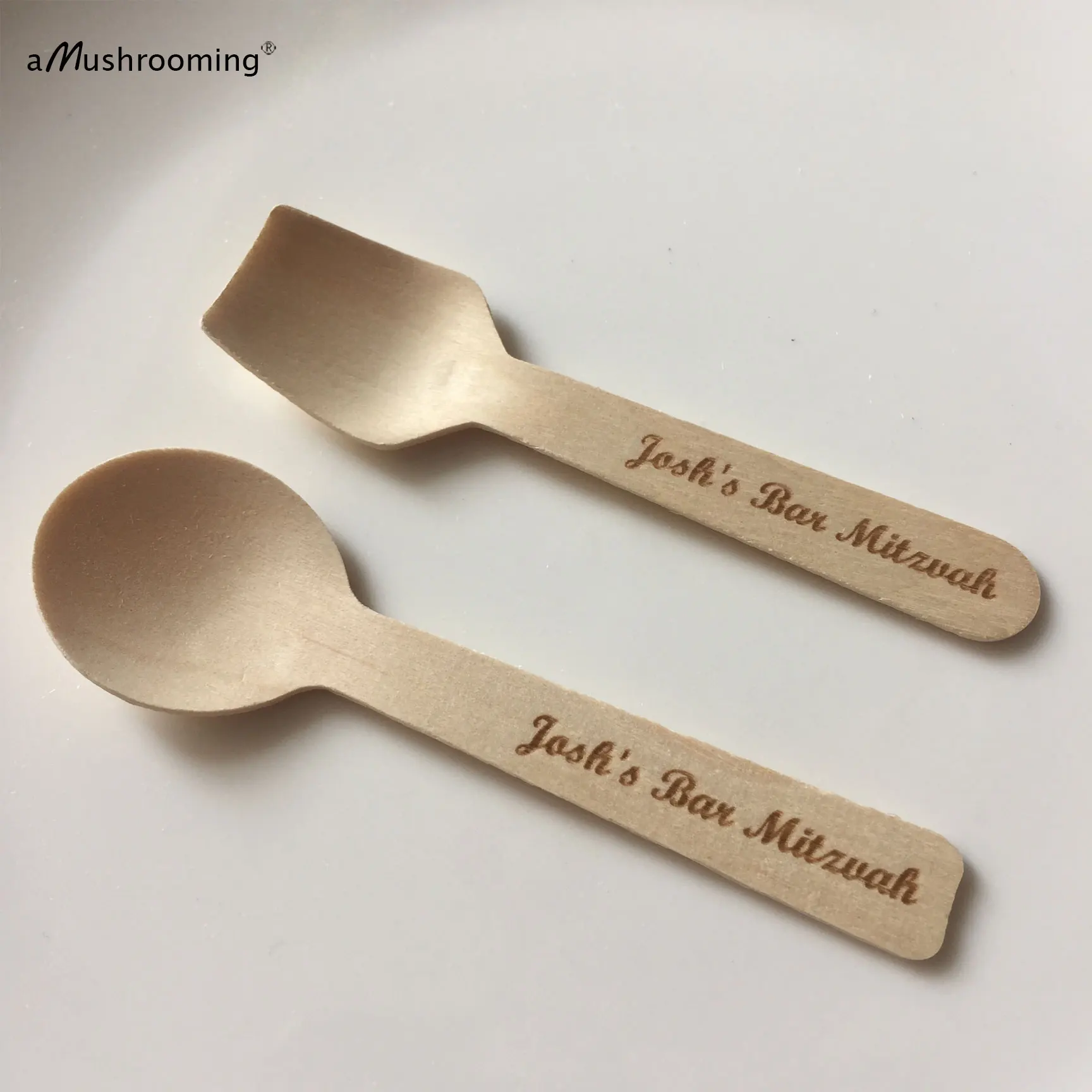 Индивидуальная ложка для мороженого вечерние персонализированные ложки