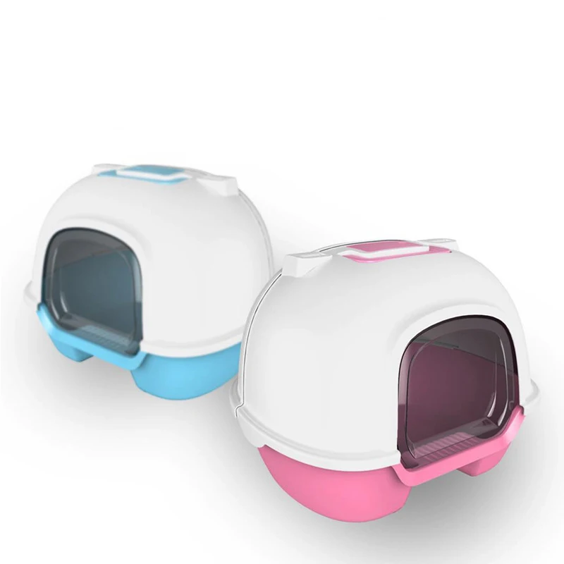 Портативный наполнитель для кошачьего туалета коробка полностью закрытый