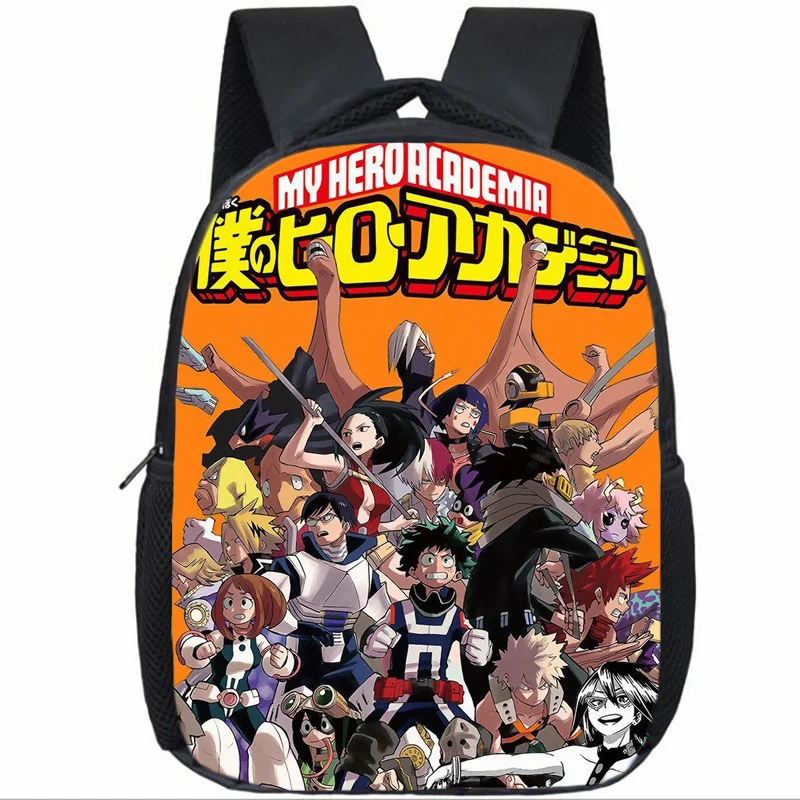 Аниме Boku No Hero academic школьные сумки популярный узор Детский рюкзак для детского сада модный Детский сад Школьный рюкзак