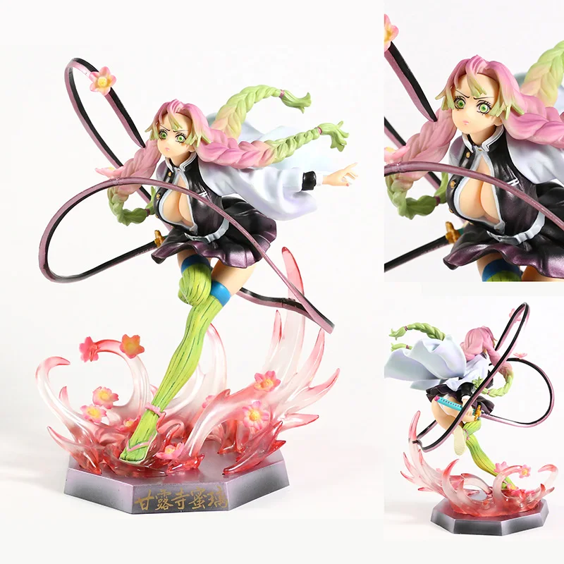 

Demon Slayer Kanroji Mitsuri PVC Model Anime Collection Figure Toy Gift
