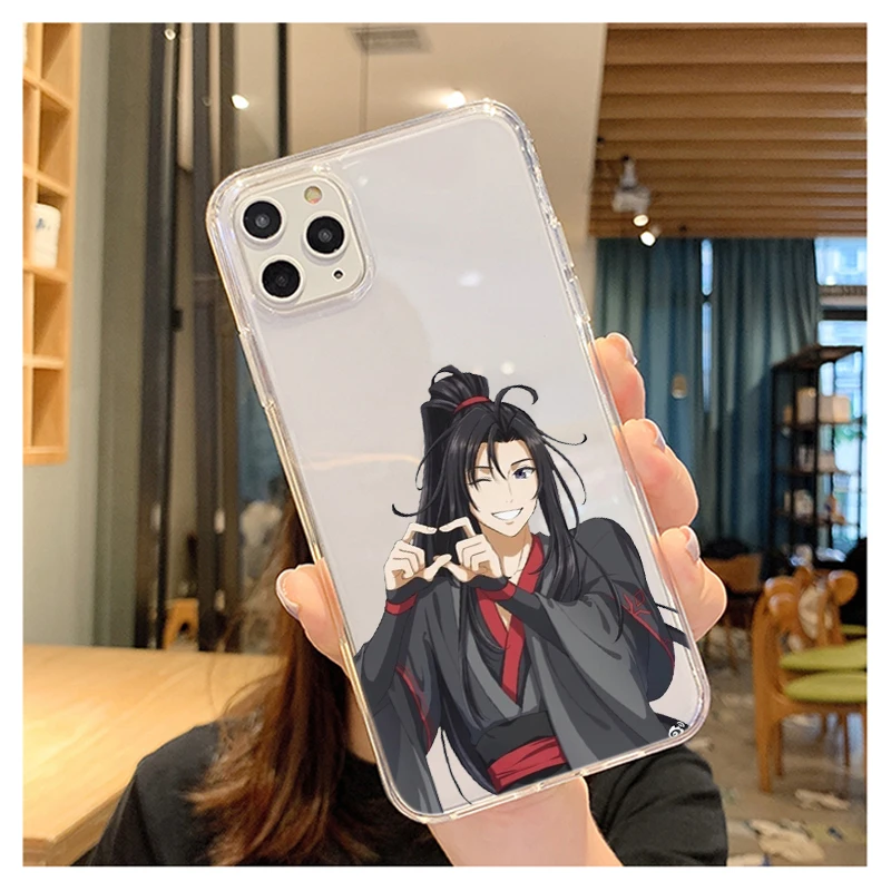 Защитный чехол Grandmaster Mo Dao Zu Shi MDZS аниме для телефона iPhone 12 11 Pro Max X XR XS 8 7 6 6S Plus Mini