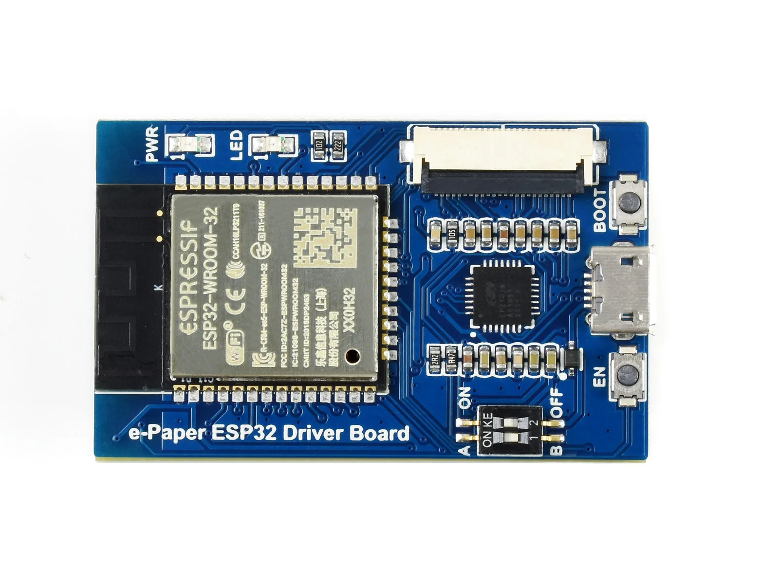 Универсальная плата привода Waveshare для электронной бумаги ESP32 Wi-Fi/Bluetooth