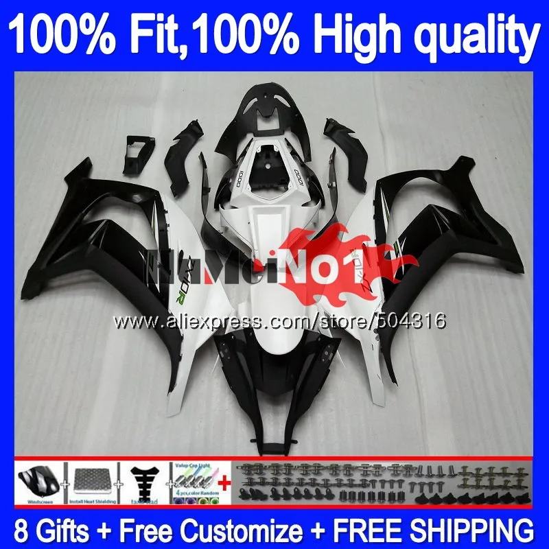 

OEM инъекция для KAWASAKI ZX-10R ZX1000 ZX10R 16 17 18 19 85MC.16 ZX 10 R ZX 10R 1000 2016 2017 2018 2019 обтекатель черный белый