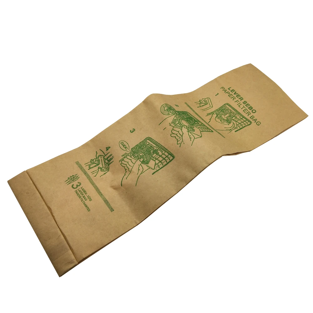 12 шт. бумажных пакетов для пылесоса Виндзорский датчик XP12 VSP 14 18 X1 X4 X5 XP2 аксессуары