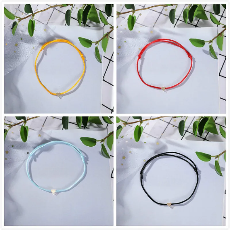 Новый ручной Нержавеющая сталь любящее сердце Форма цепи & Браслеты тонкая