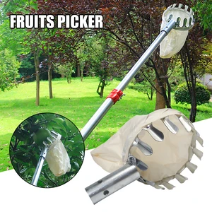 Garden Fruit Picking Tools Fruit Picker Head Basket Durable Fruits Catcher for Harvest Picking Citrus Pear Peach Gardening Tool 10 item image