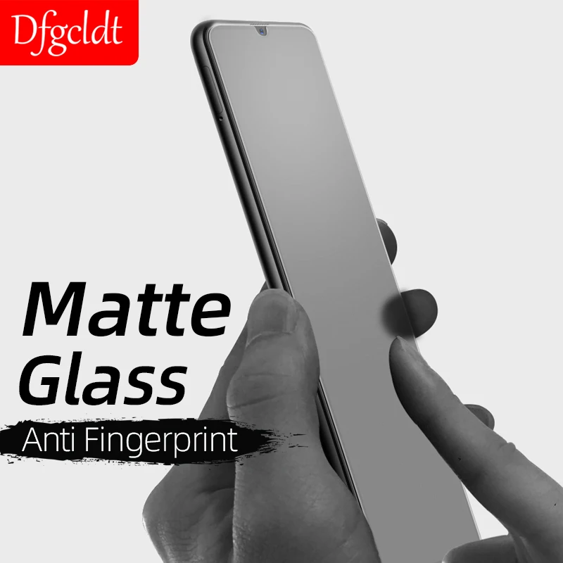 Матовое закаленное стекло без отпечатков пальцев для Samsung Galaxy A50 A40 A70 M31 M21 A21S A51 A71