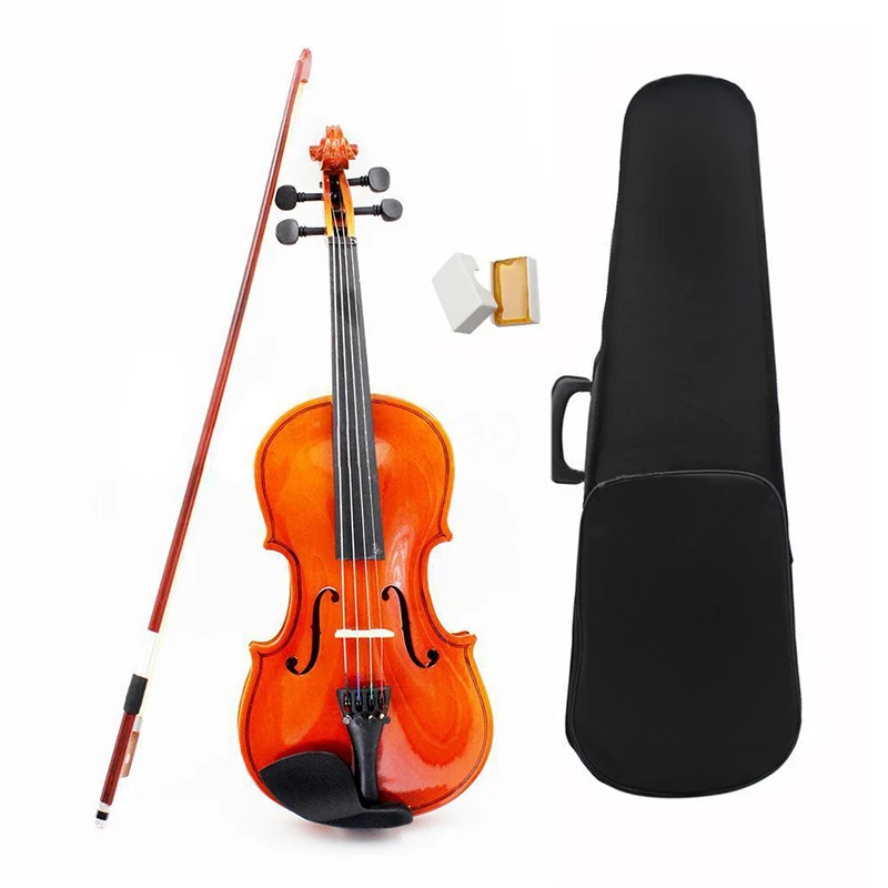 

1/8 Size Acoustic Violin with Fine Case Bow Rosin for Age 3-6 M8V8