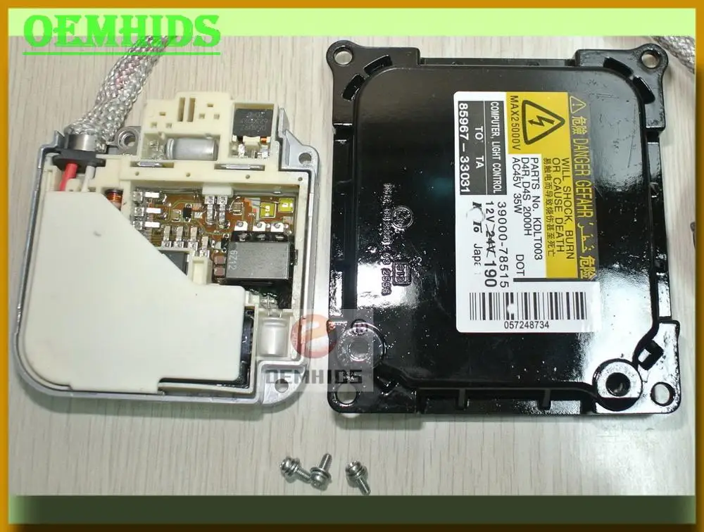KDLT003 DDLT003 OEM D4S балласт 1 шт. оригинальный OEMHIDS б/у 85967 52020 190 см Модуль блока