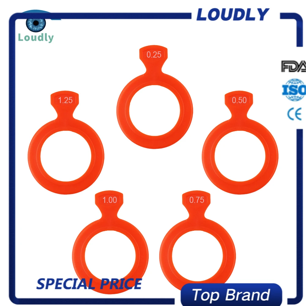 Новый тип пробных линз Loudly сферические линзы замена офтальмологические с