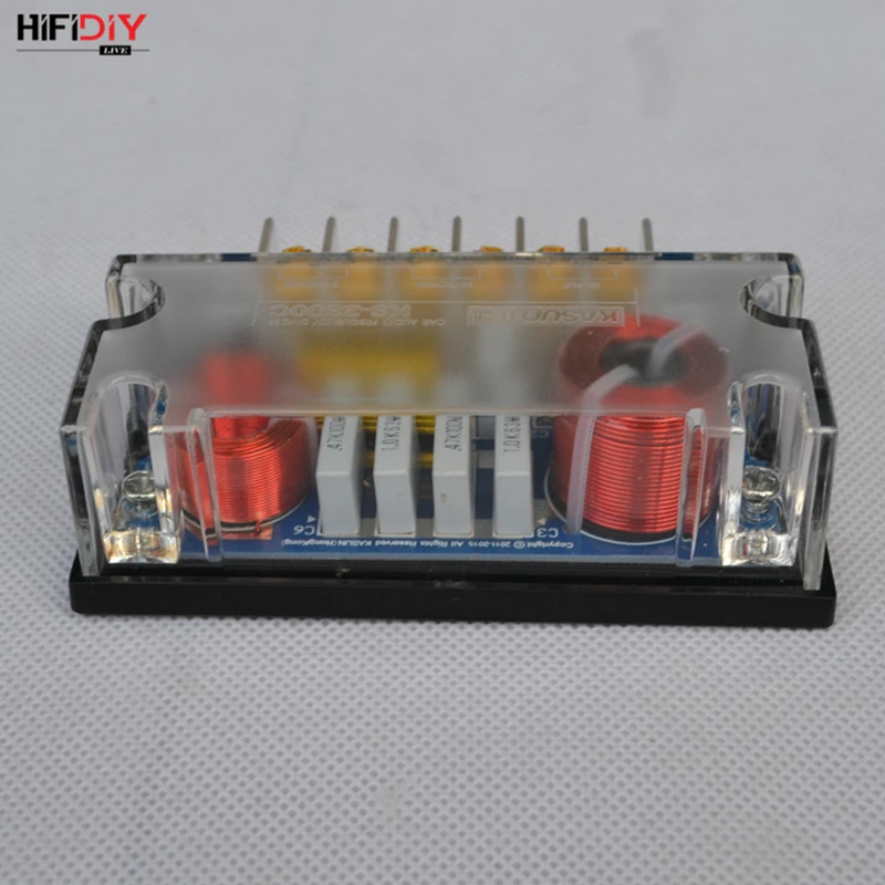 HIFIDIY LIVE CAR KS-2800 2 Way динамик (твитер + бас) блок HiFi DIY s аудио кроссовер с делителем