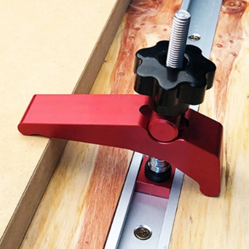 Быстродействующий зажим для работы по дереву из алюминиевого сплава Т образный