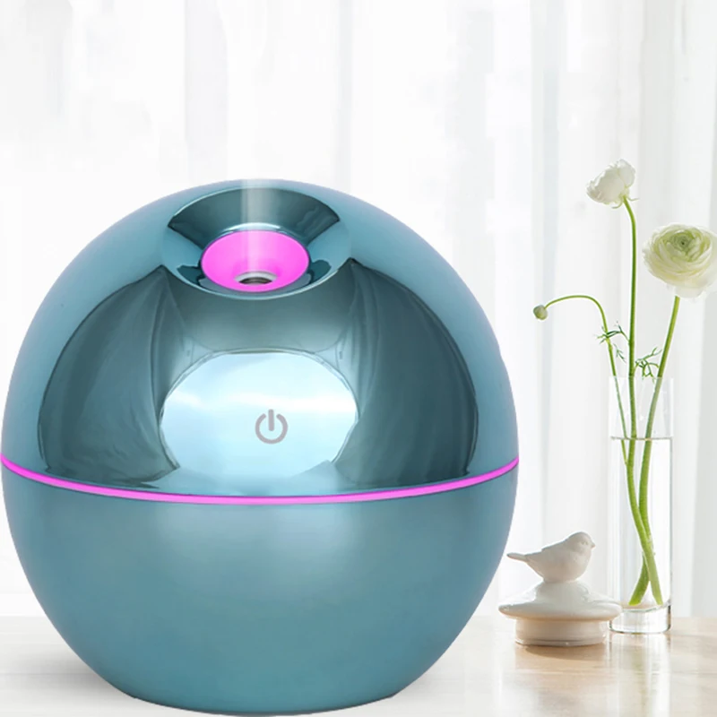 

Mini Wooden Aromatherapy Humidifier Aroma Diffuser Essential Oil Diffuser Air Purifier Color Changing LED Touch Switch