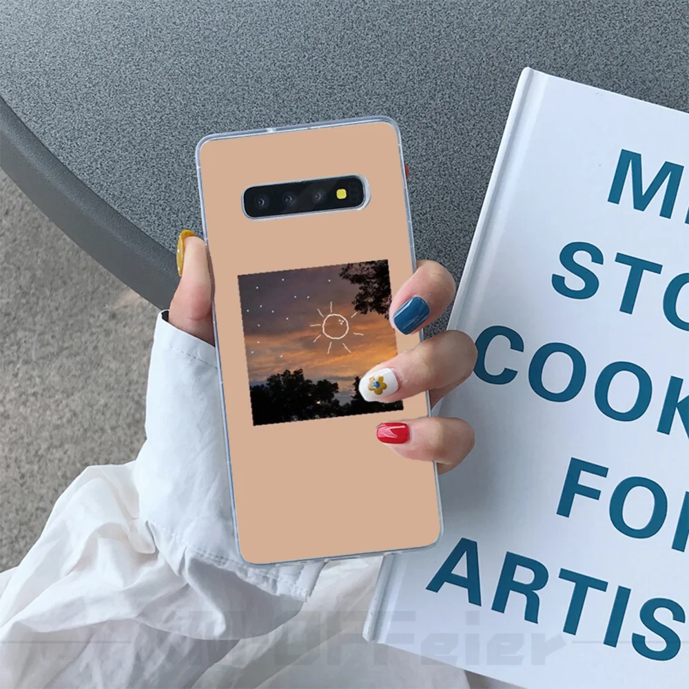 BaweiTE розовый чехол для телефона Samsung S10 Plus S9 S8 S8plus S7 S6 | Мобильные телефоны и