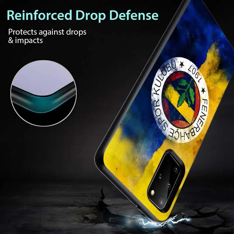 

Turkey Fenerbahce Football for Samsung S20 FE Ultra Plus A91 A81 A71 A51 A41 A31 A21S A11 A72 A52 A42 A32 A12 A02S Phone Case