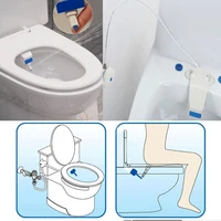 bathroom bidet toilet fresh water spray clean seat non electric attachment kit bidet toilet seat