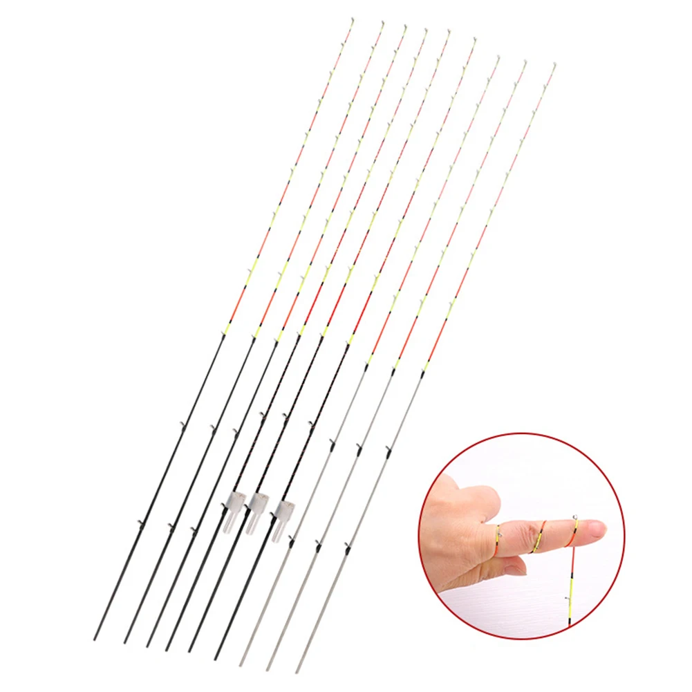 

55cm Half Full Titanium Alloy Raft Tip Repair Refit Replacement LED Fishing Rod Tip Carp Tackle Pole Fishing Accessories