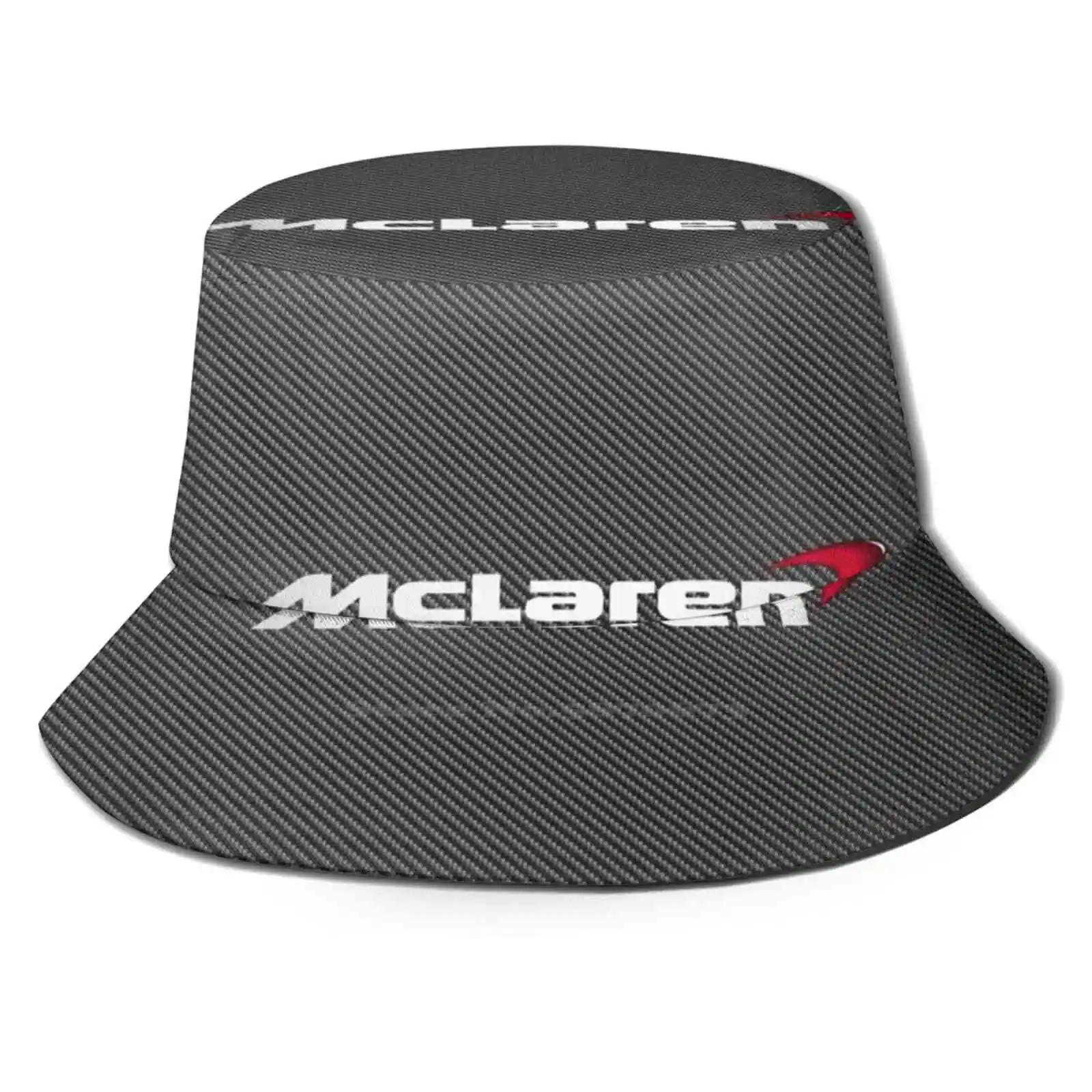 

Логотип Mclaren на углеродном волокне, унисекс, шляпа рыбака, Панама, логотип автомобиля, гоночный автомобиль, суперкар, углеродное волокно