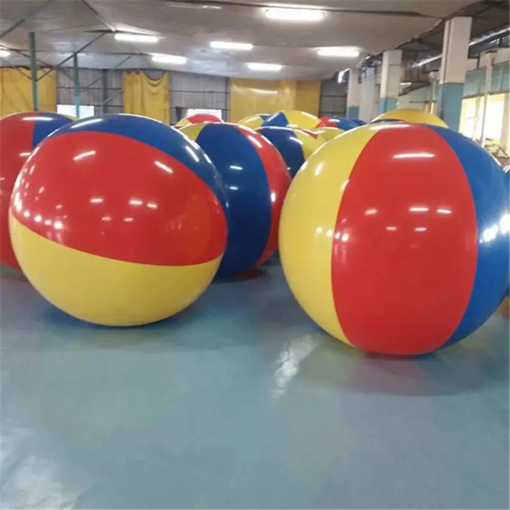 220 см/300 см надувной пляжный мяч большая Радуга утолщенный ПВХ водный волейбол