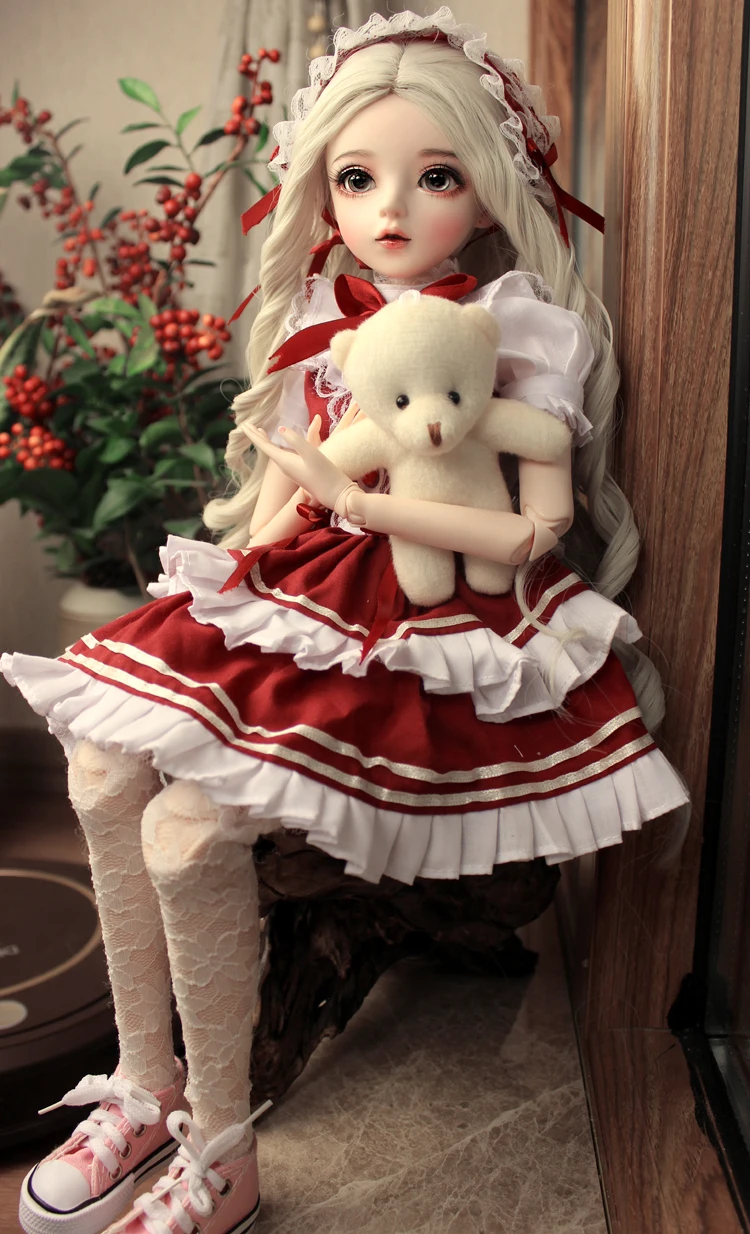 60cm bjd doll gifts for girl Doll With Clothes Support Change Eyes DIY Doll Best Valentine's Day Gift Handmade Beauty Toy