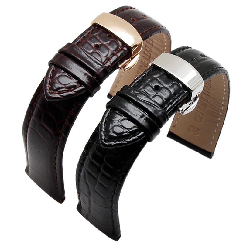 

genuine leather watchband For AR2432 2433 2447 ar1982 AR1981 20 22mm watch strap accessoriesmen's wristband