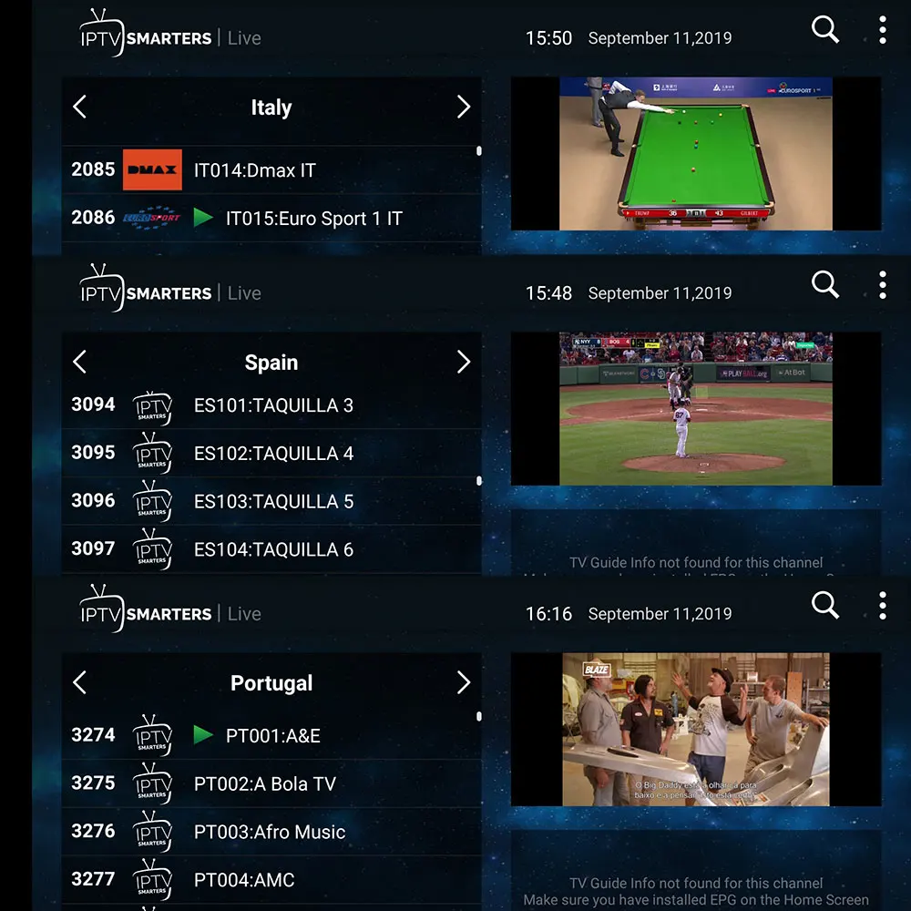 Мировое IPTV Испания M3U подписка 1 год Италия Португалия Франция Великобритания Movistar DAZN HBO для IP tv Smarters SSIP tv Android tv коробки
