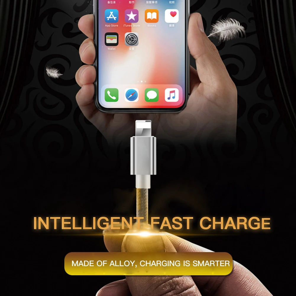 Удлинительный usb-кабель для iPhone 6 7 8 Android многоцелевой удлинитель зарядки кабель