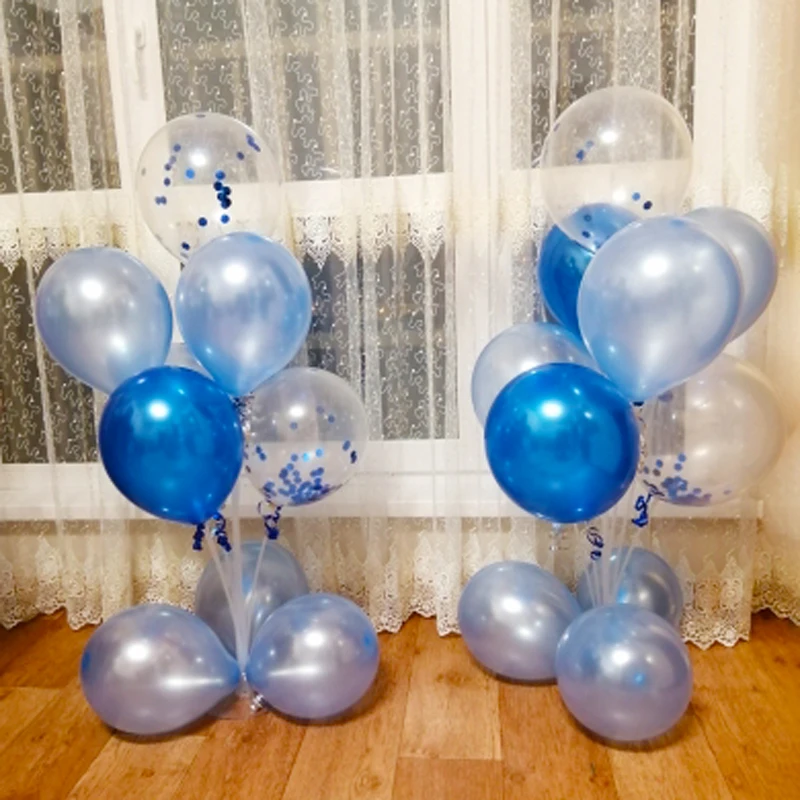Свадебное украшение электронные шары ручка помпа воздушный шар колонна для дня