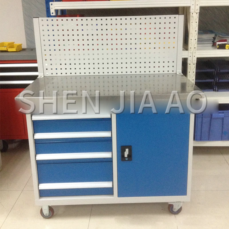 1 шт. сверхмощная тележка для инструментов подвесная тарелка четыре ящика