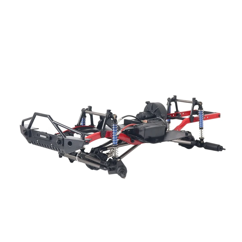 RC автомобиль 275 мм Колесная база в сборе рама шасси для 1/10 Гусеничный SCX10 D90 TF2