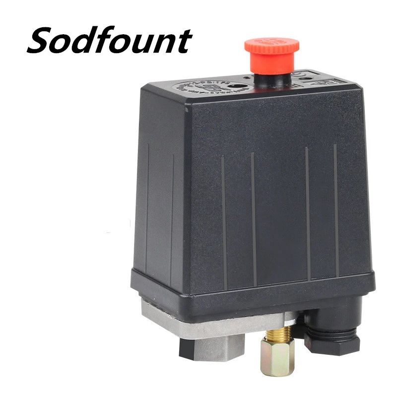 

Воздушный компрессор, автоматический реле давления, воздушный насос, реле давления 0,4-0, 7 МПа, одно отверстие, 7 кг