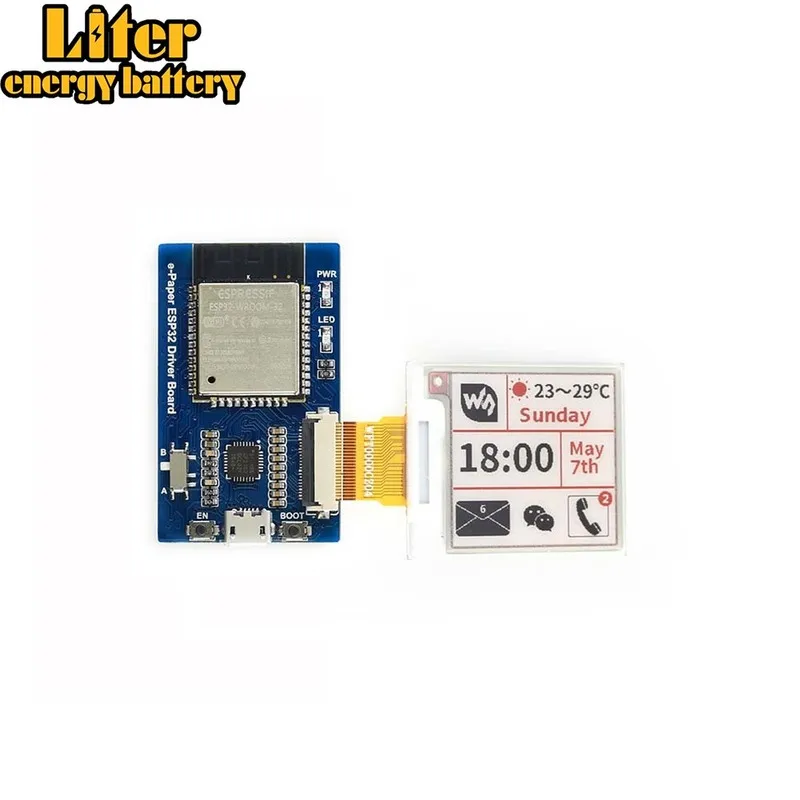 Универсальная электронная бумажная плата драйвера с WiFi/Bluetooth SoC ESP32 на борту