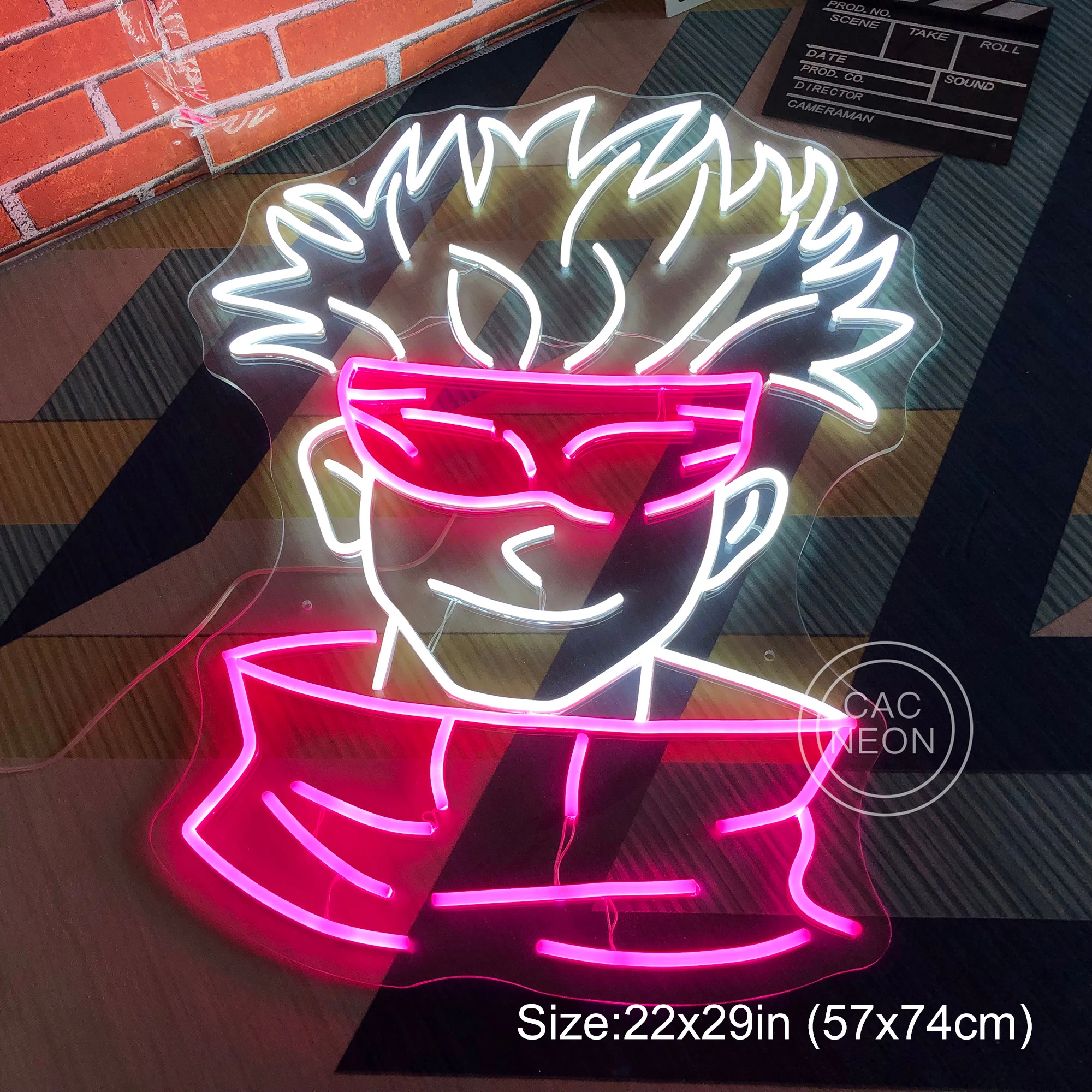 Неоновая вывеска Gojo Satoru персонализированные Аниме светодиодные вывески