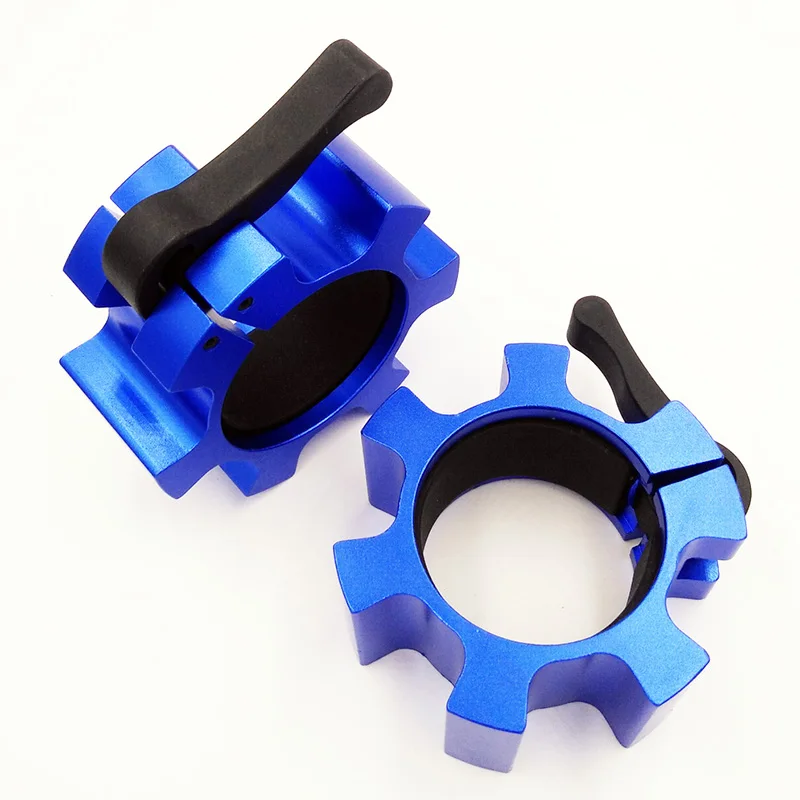 Вес подъема стандартный зажим для штанги воротники замок челюсти тренажерный