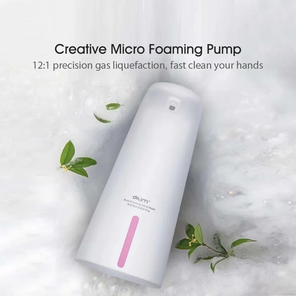 

Auto Soap Dispenser Non-contact Automatic Induction Foaming Washing Anti Bacteria Hands Washing Machine For Kids Family Home